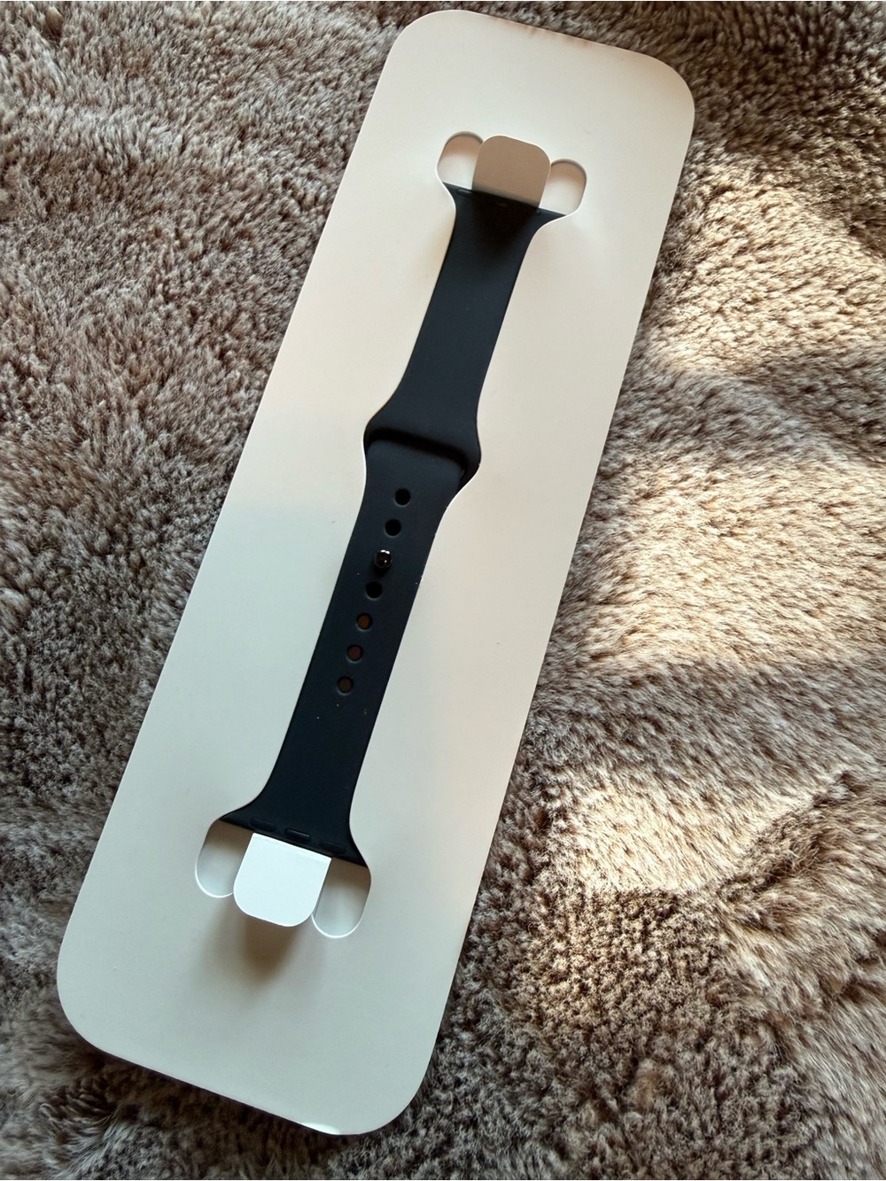 Apple Black Silicone Watch Band for Smartwatch